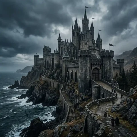 Gothic fortress